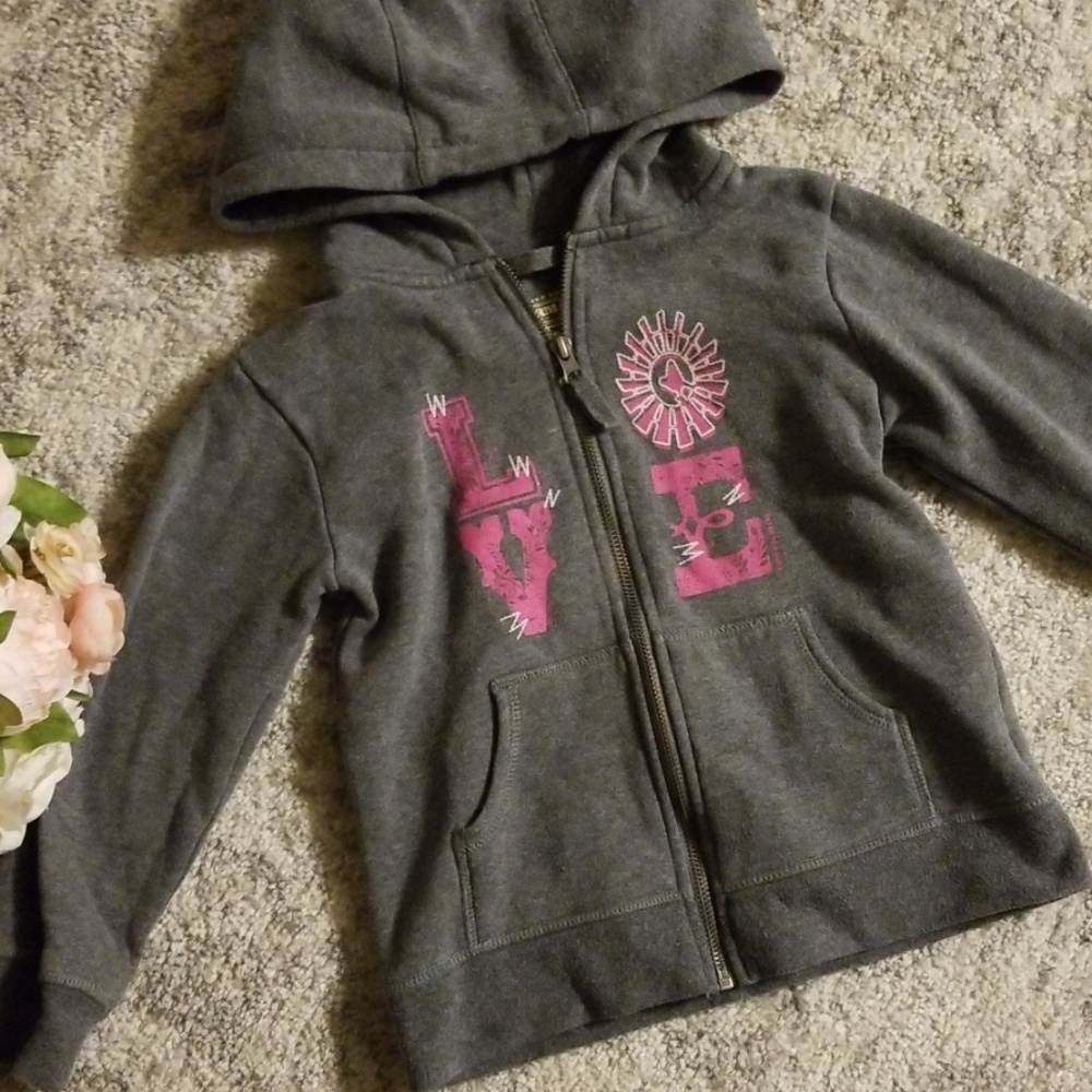 ⚘4 for $24⚘Farmgirl full zip sweatshirt, LOVE